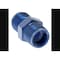 Aeroquip -8 AN Male To 16 Millimeter X 1.5, Anodized, Blue, Aluminum FCM2243 - alternate 4